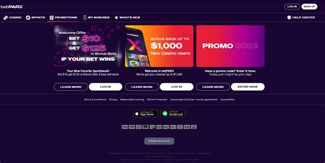 parx casino promo code